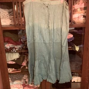Women’s Bobbie & Brooks 2X boho maxi skirt